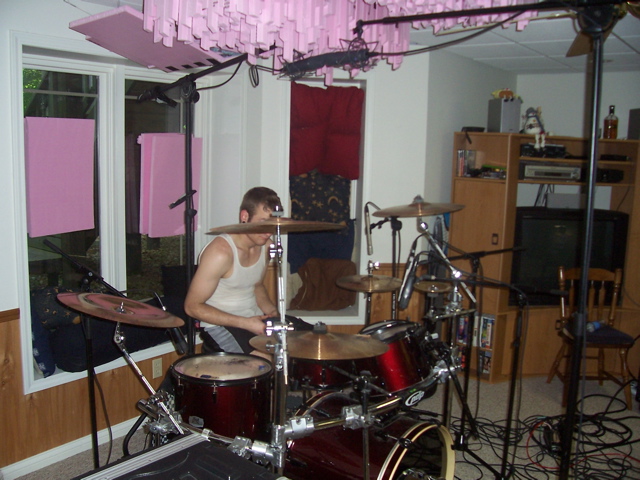 View of most of the mics