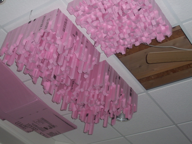 The Dreaded Diffusers being installed…